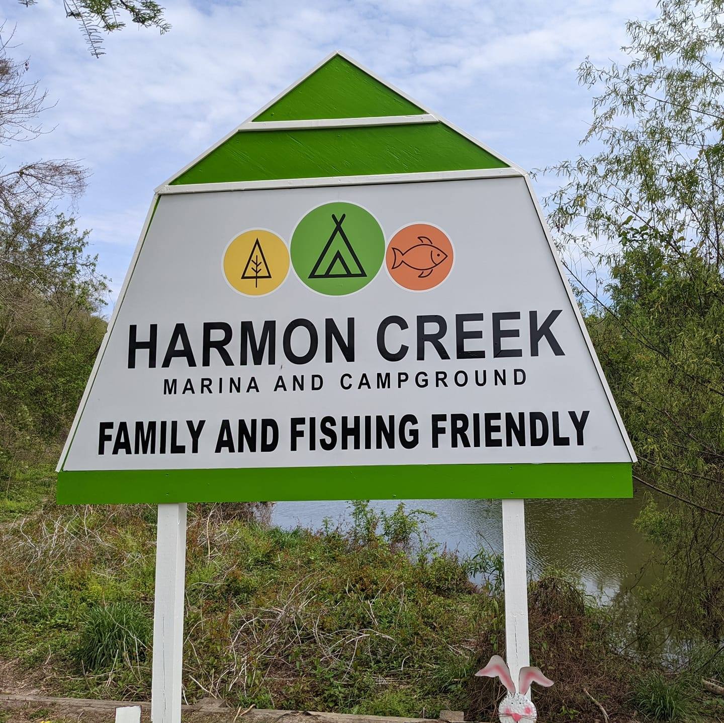Harmon Creek Sign
